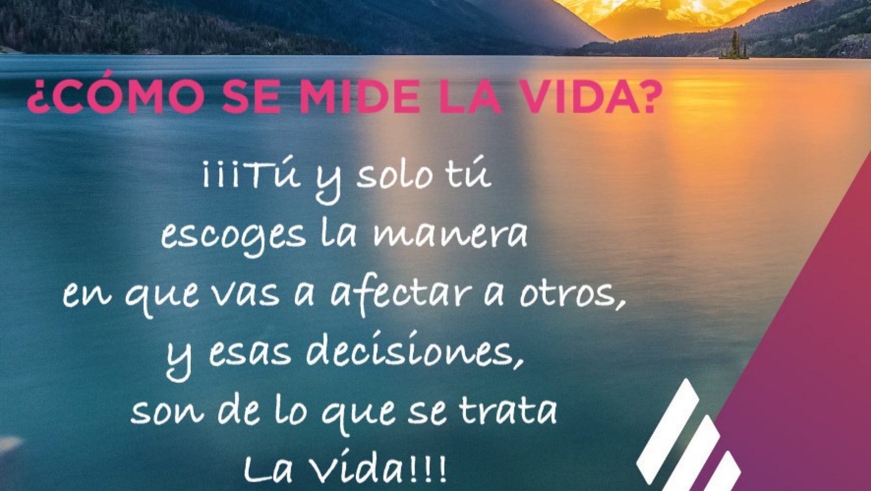 ¿CÓMO SE MIDE LA VIDA?