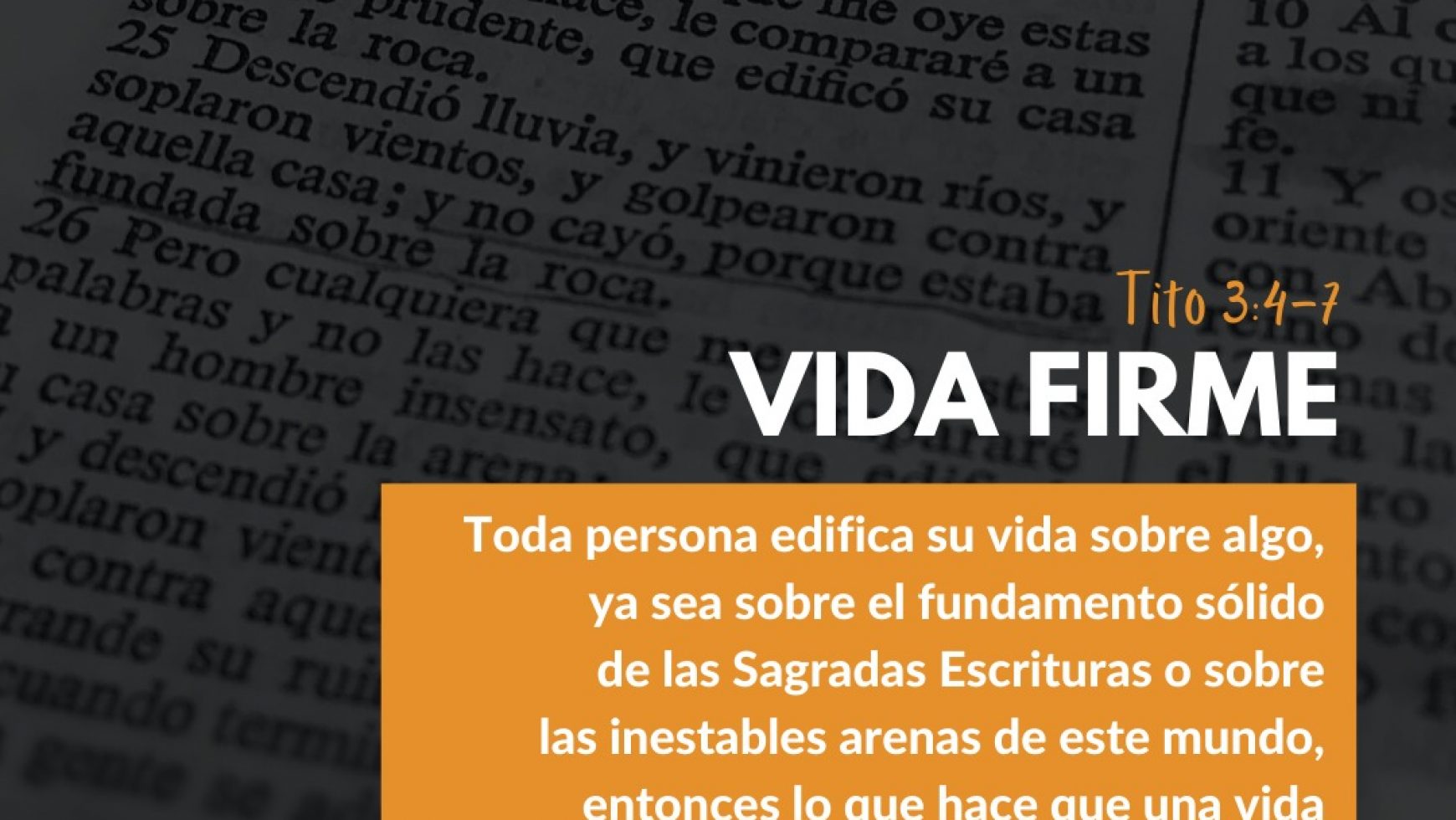 VIDA FIRME