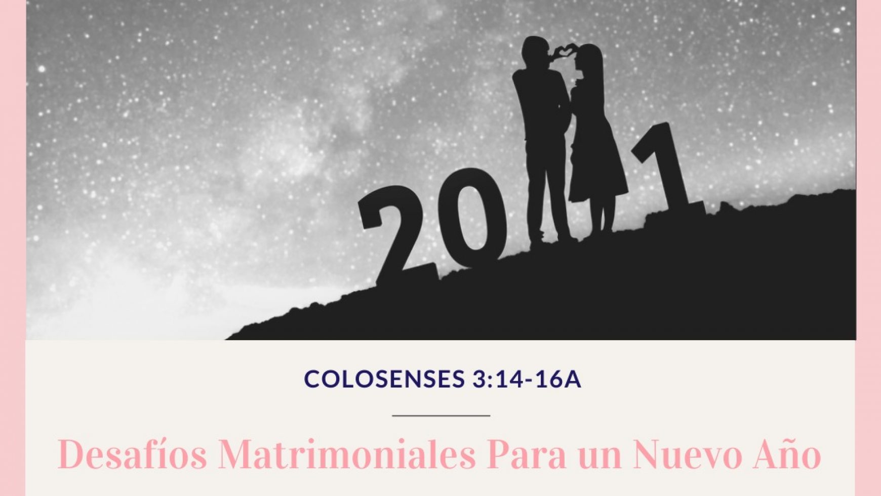 ⚤ DESAFÍOS MATRIMONIALES PARA UN NUEVO AÑO ⚤