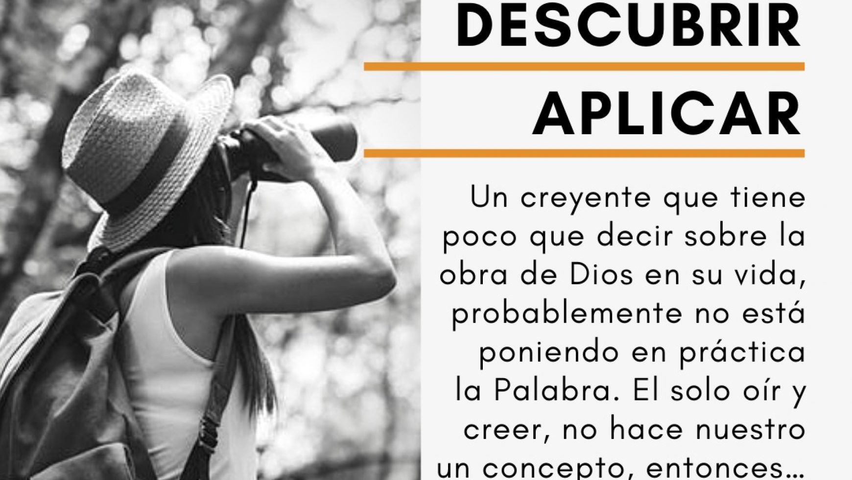 EXPLORAR, DESCUBRIR Y APLICAR