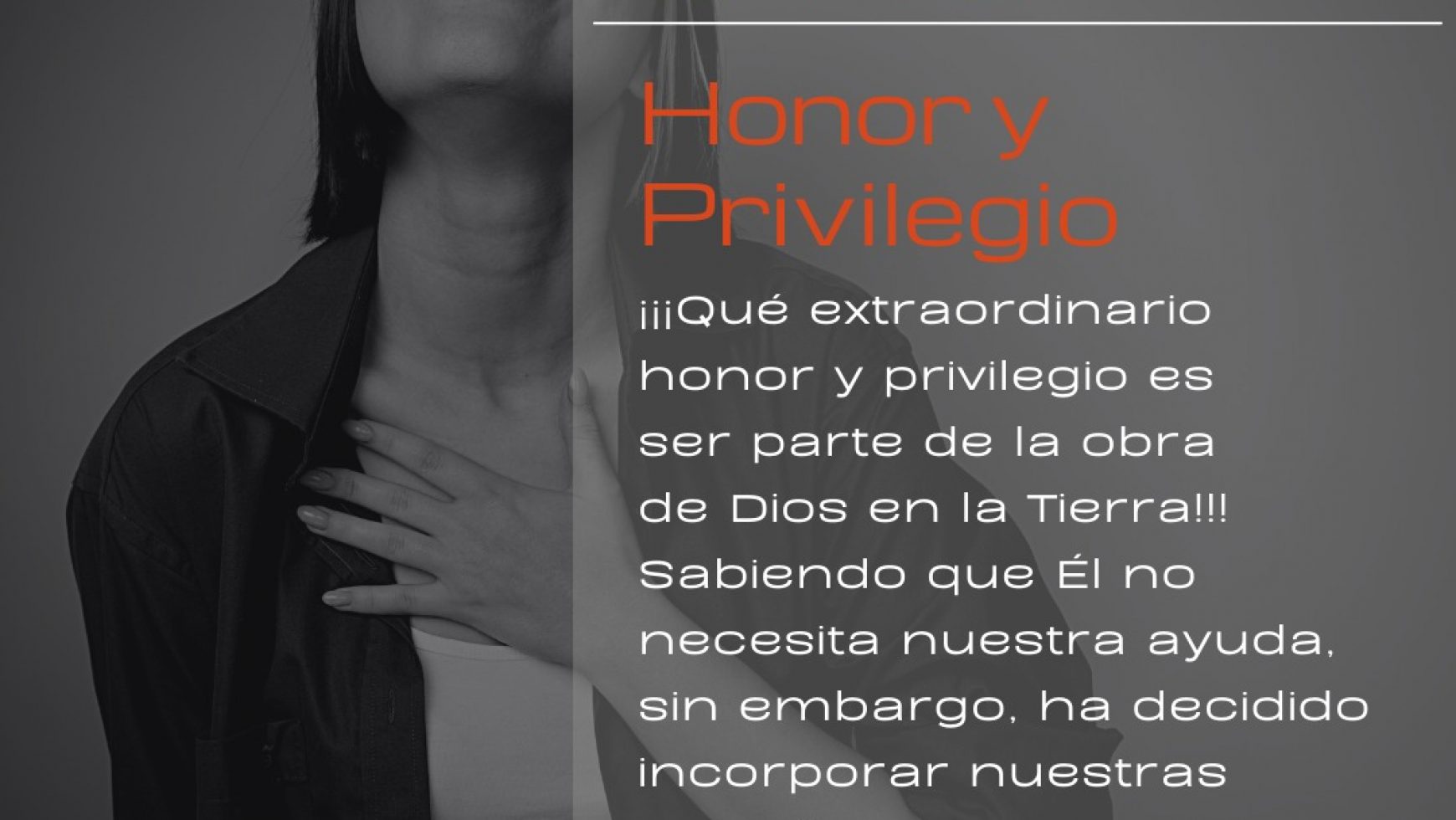 HONOR Y PRIVILEGIO