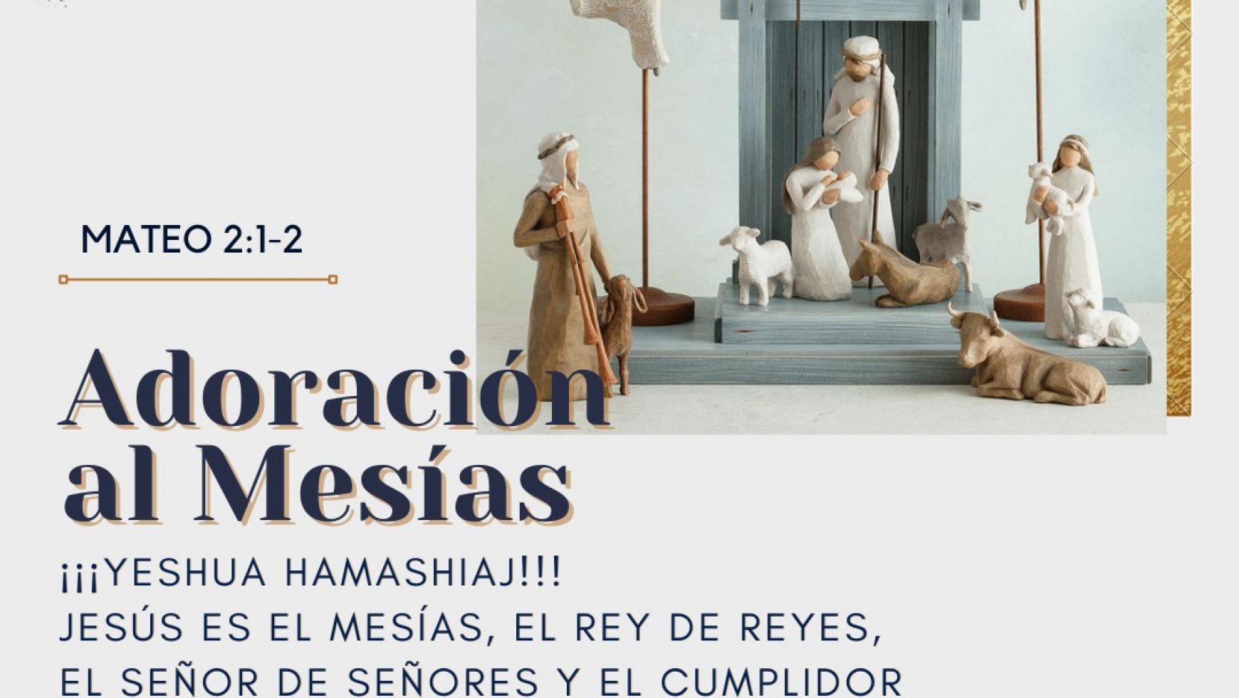 ADORACIÓN AL MESÍAS