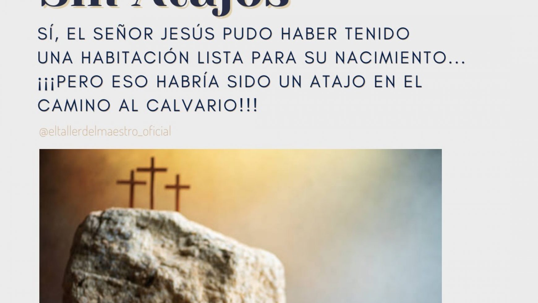 SIN ATAJOS