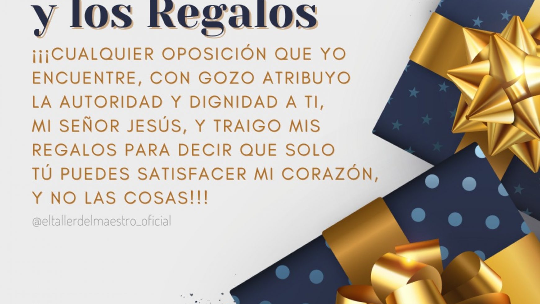 ❅ EL ADVENIMIENTO Y LOS REGALOS ❅