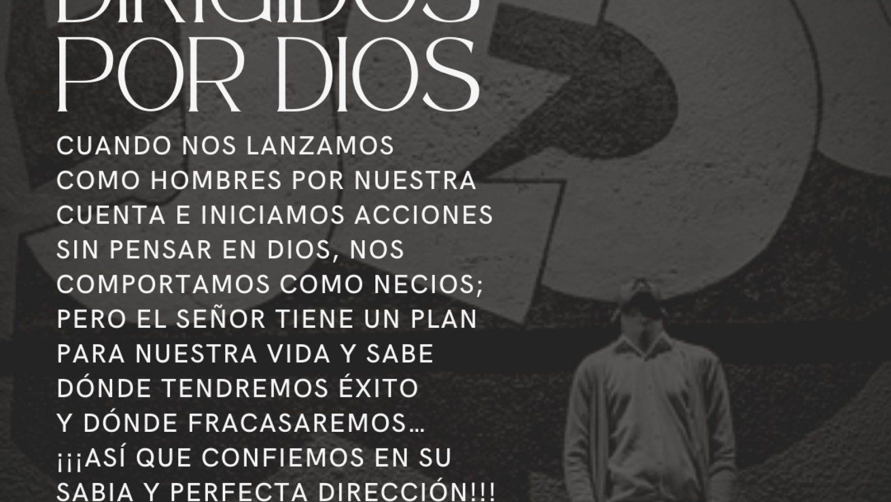 ♂︎ HOMBRES DIRIGIDOS POR DIOS ♂︎