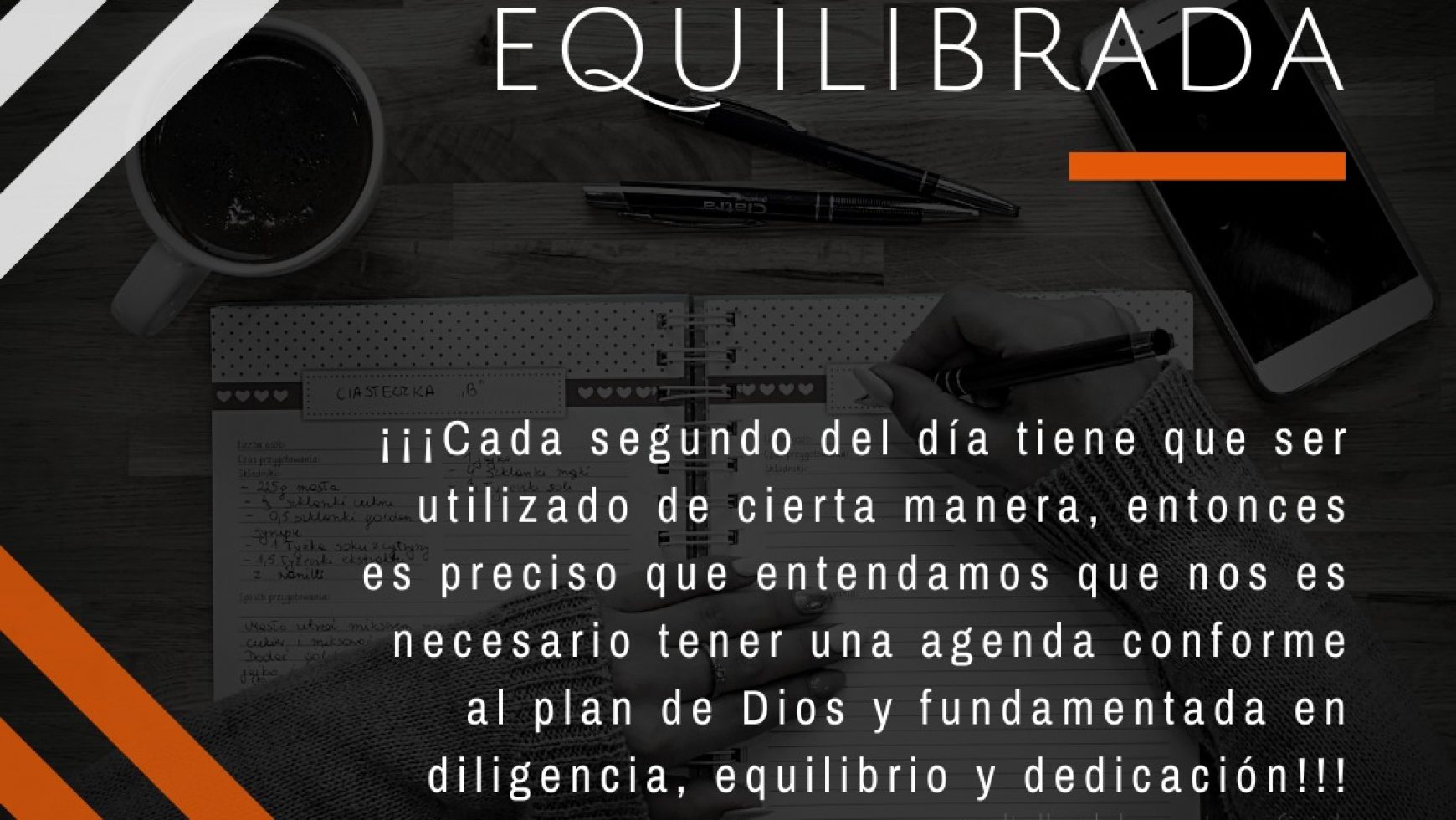 AGENDA EQUILIBRADA