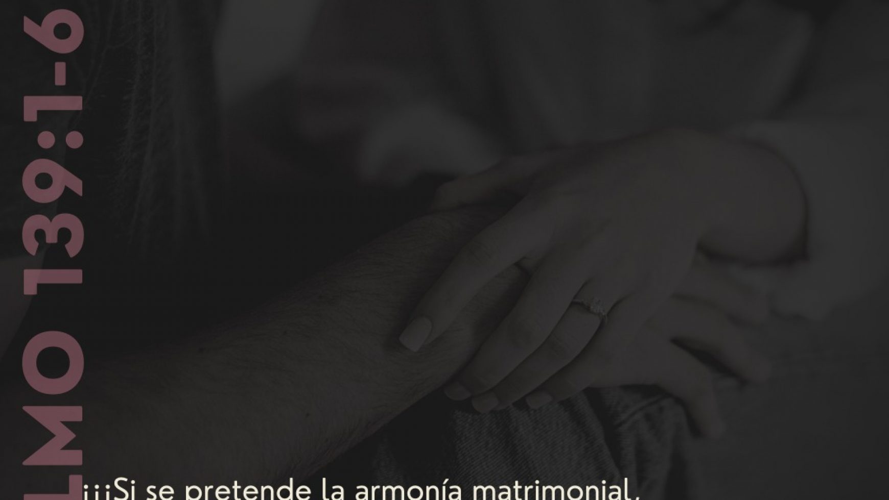 ⚤ CAMBIANDO EN POS DE LA ARMONÍA MATRIMONIAL ⚤