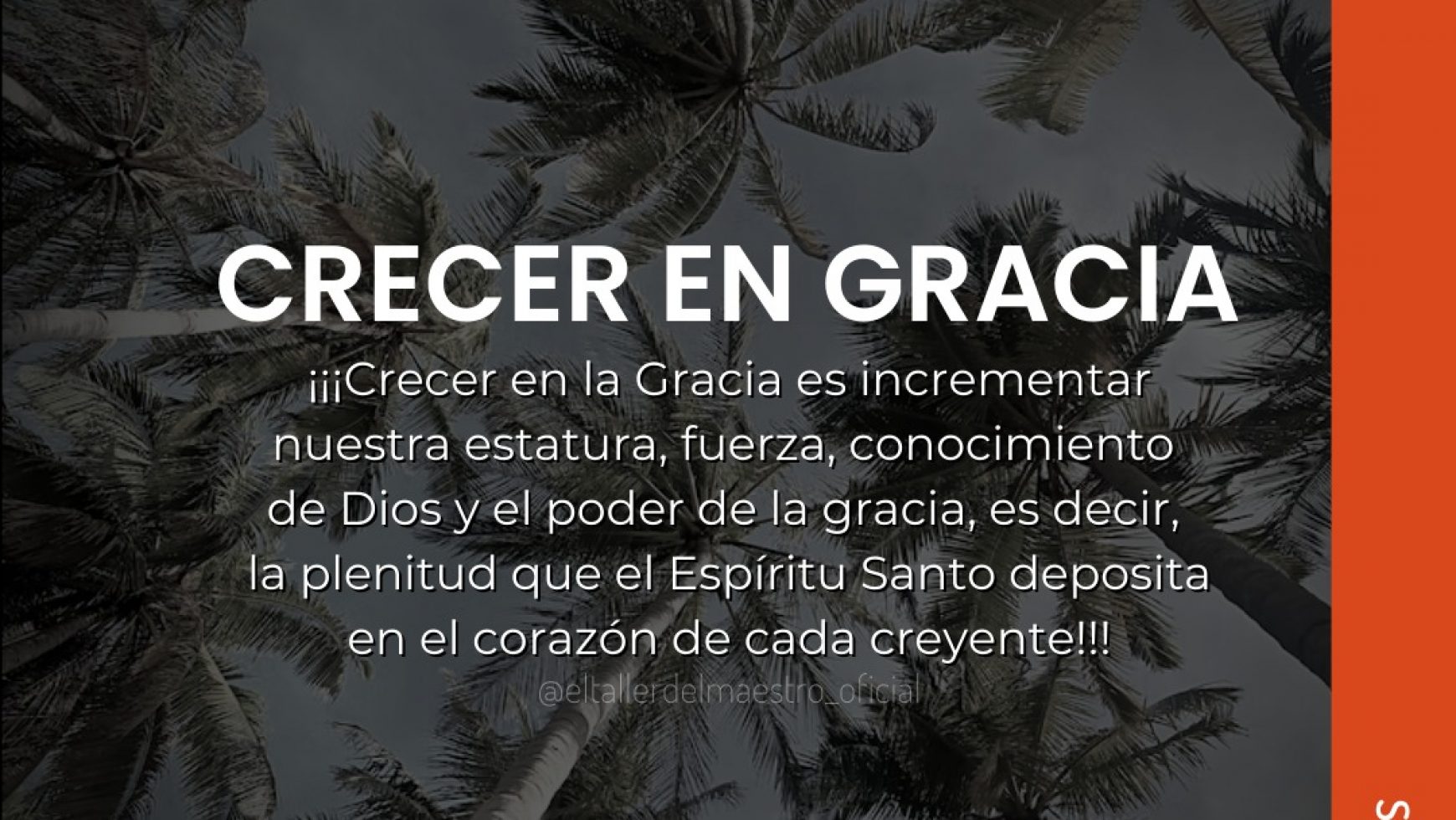 CRECER EN GRACIA