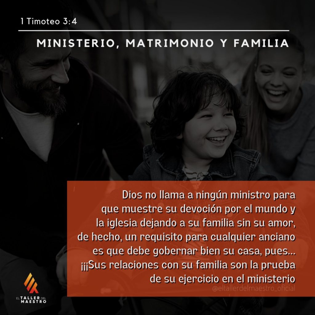 MINISTERIO, MATRIMONIO Y FAMILIA