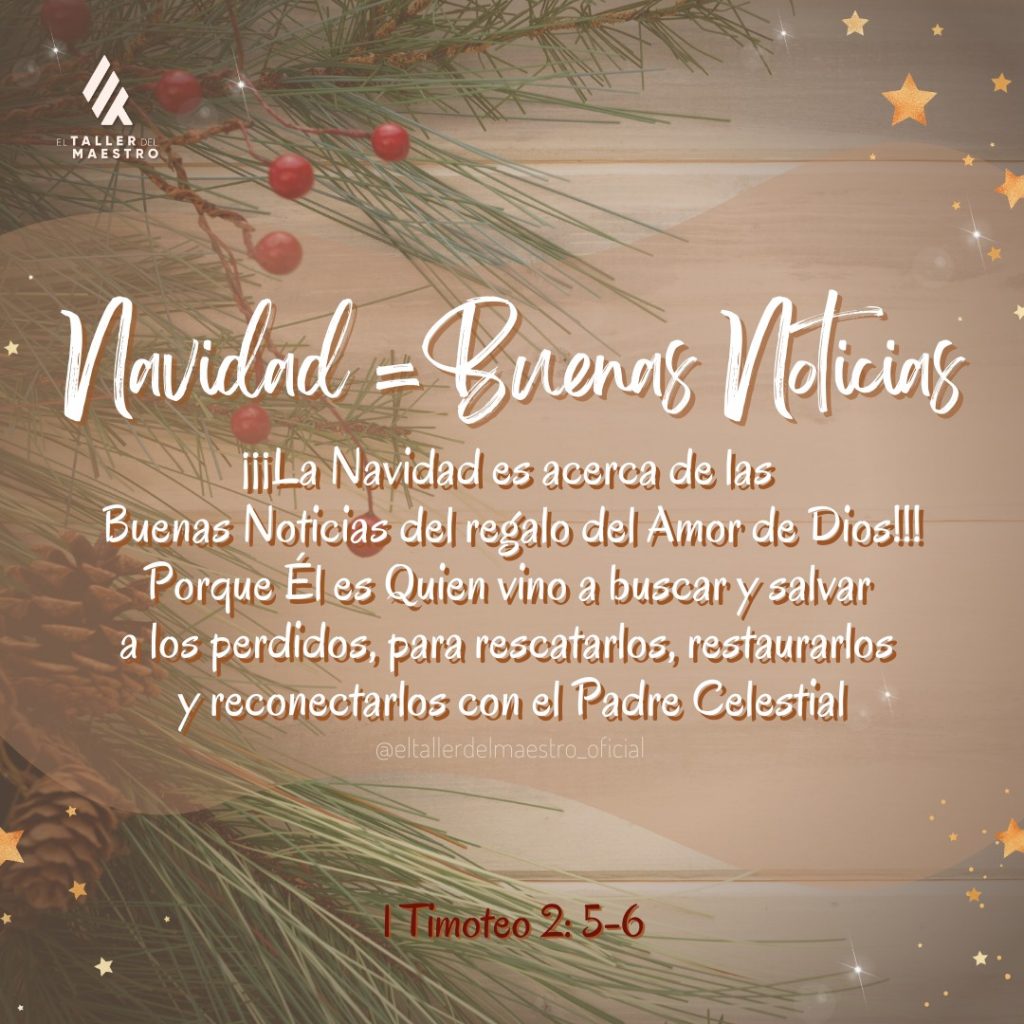 NAVIDAD = BUENAS NOTICIAS