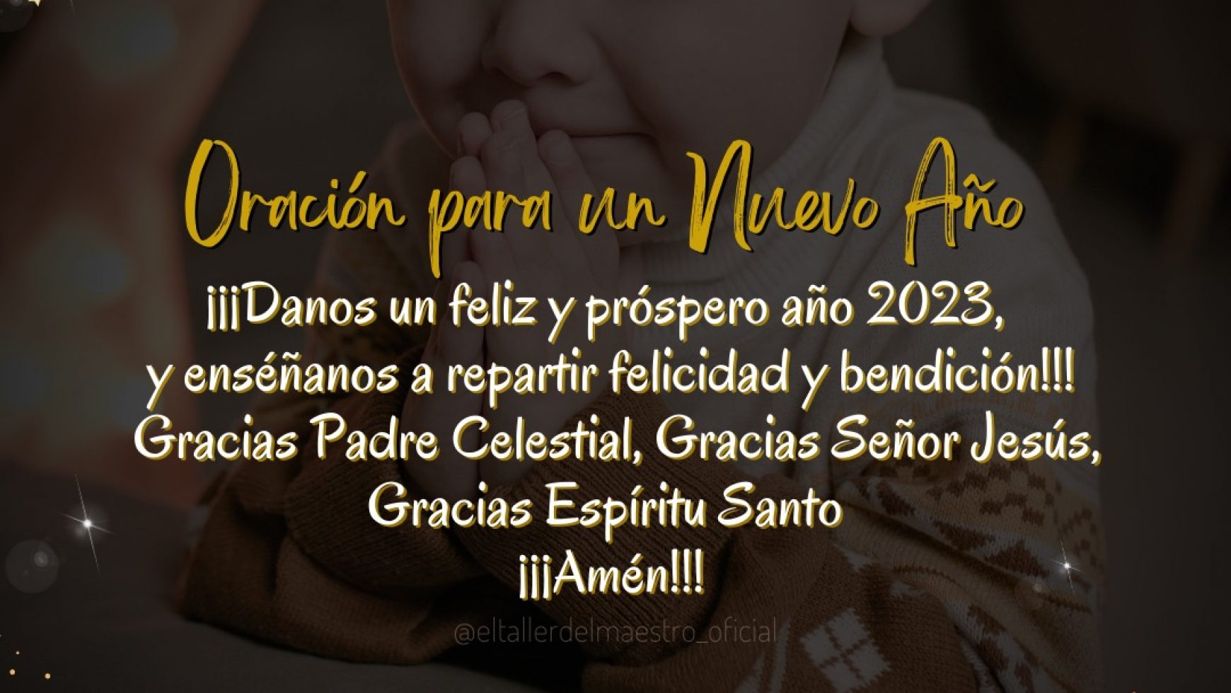 🙏🏼 ORACIÓN PARA UN NUEVO AÑO 🙏🏼