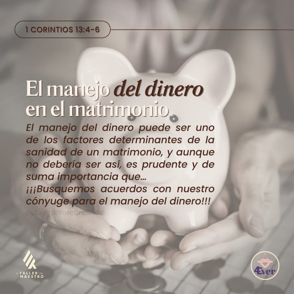 ⚤ EL MANEJO DEL DINERO EN EL MATRIMONIO ⚤