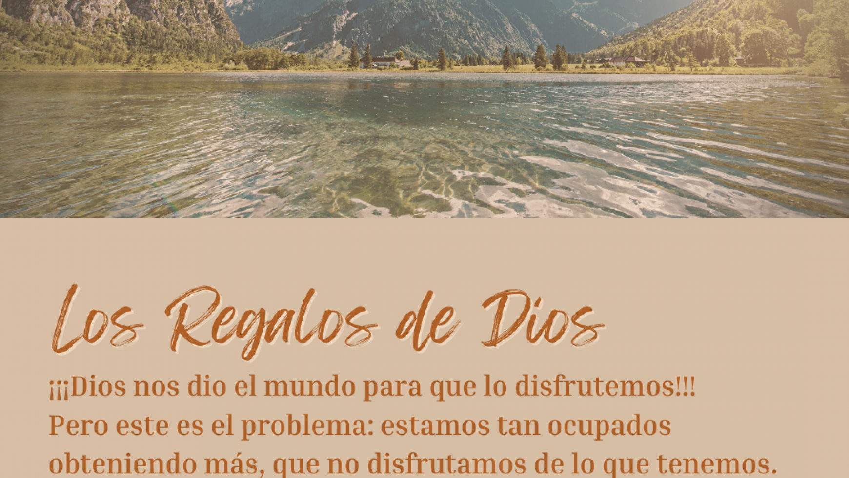 🎁 LOS REGALOS DE DIOS 🎁