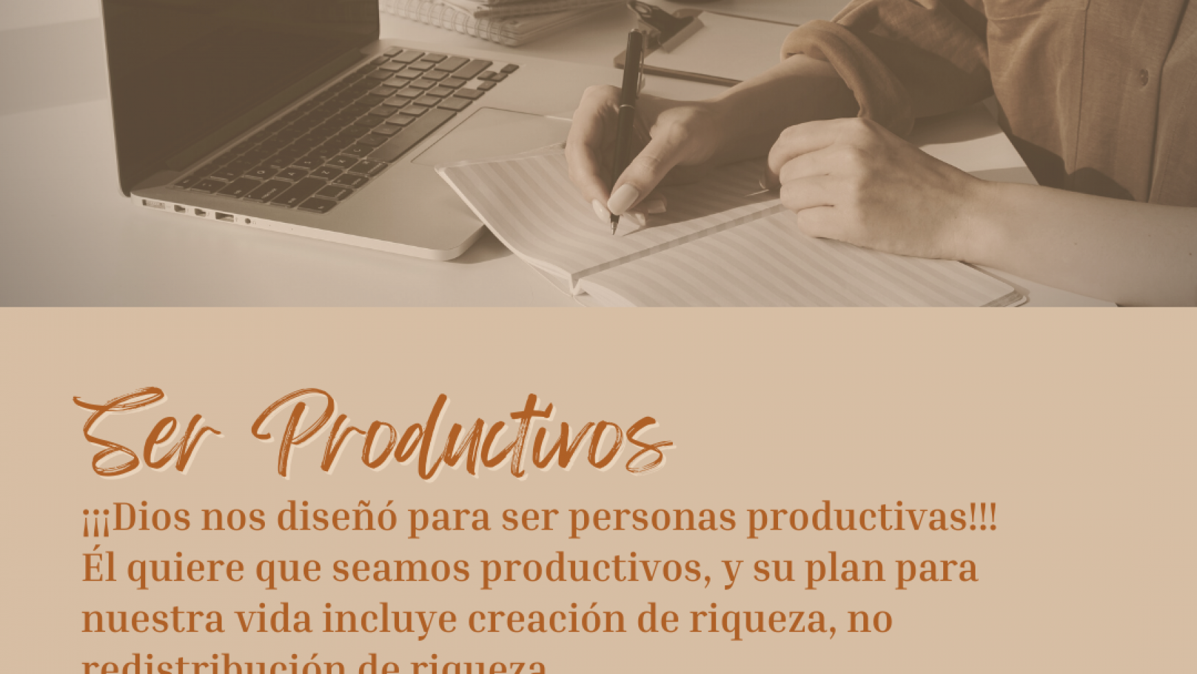 SER PRODUCTIVOS