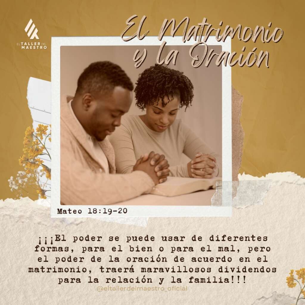 ⚤ EL MATRIMONIO Y LA ORACIÓN ⚤