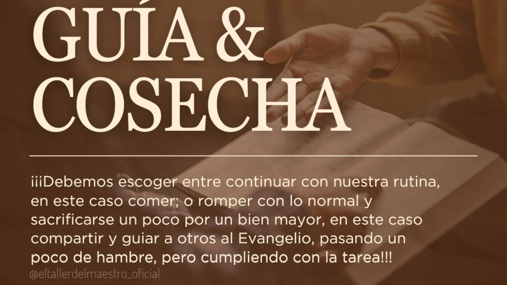 GUÍA & COSECHA