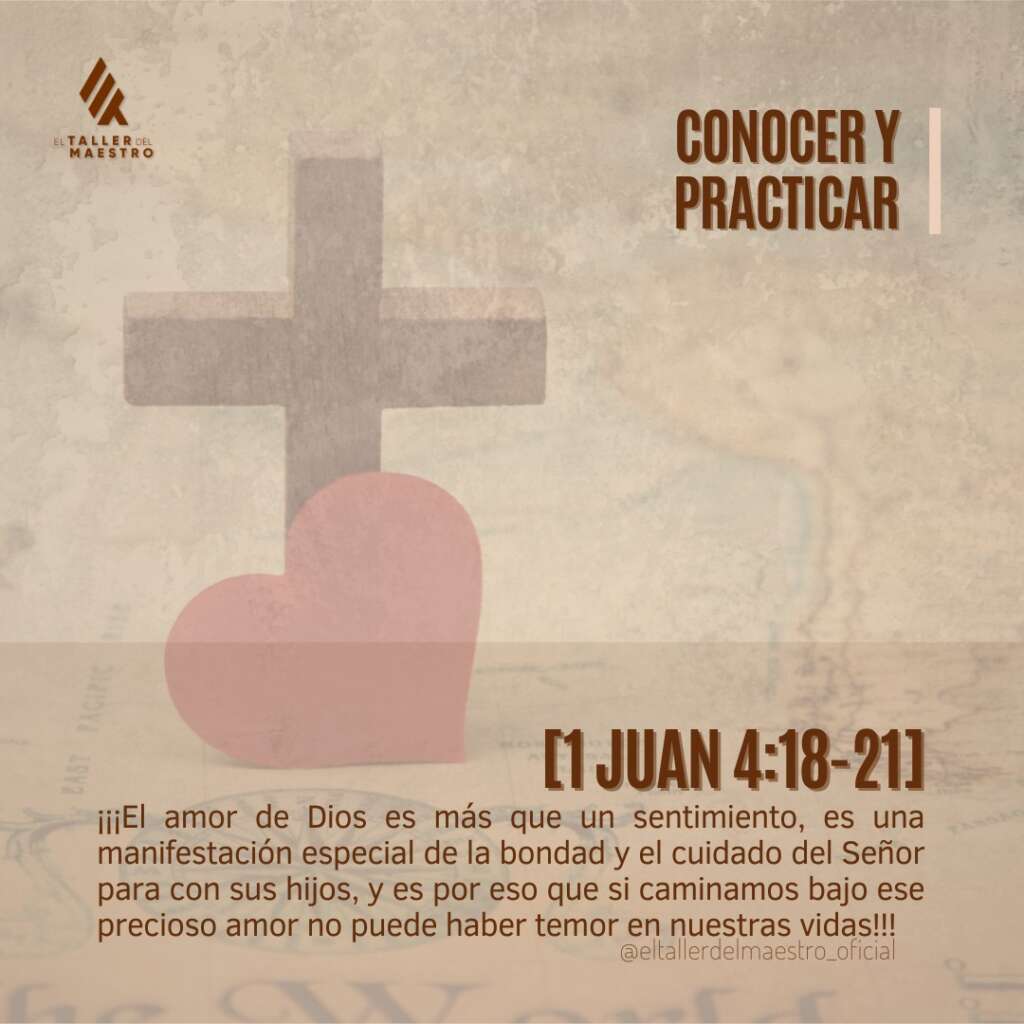 CONOCER Y PRACTICAR (El Amor)