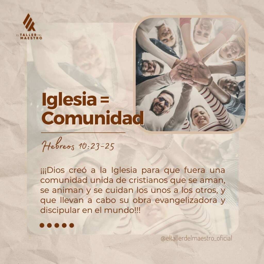 IGLESIA = COMUNIDAD