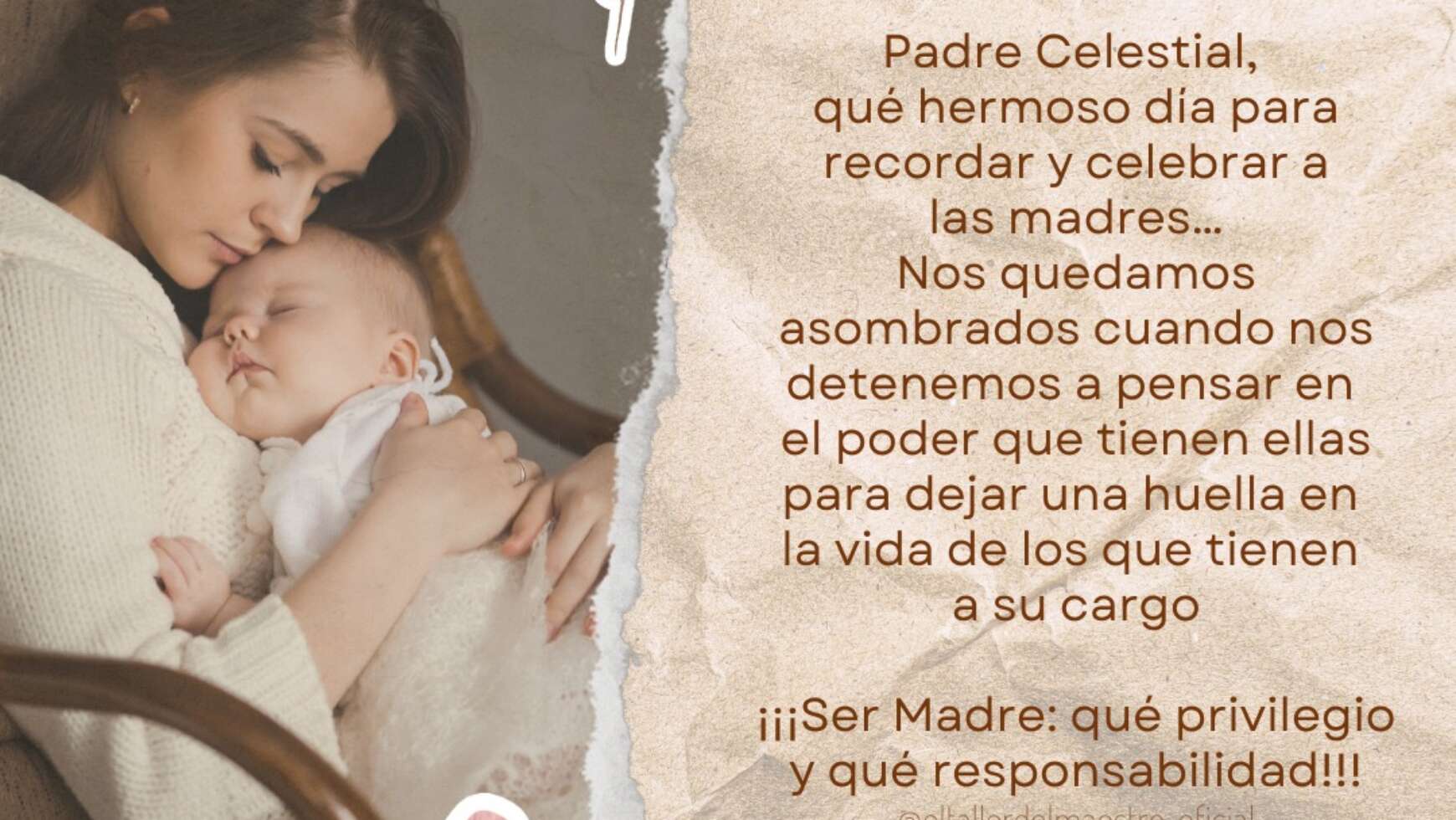 💞 A PROPÓSITO DEL DÍA DE LA MADRE 💞