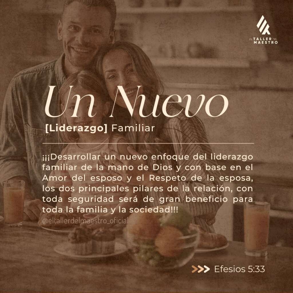 👨‍👩‍👧‍👦UNNUEVO LIDERAZGO FAMILIAR👨‍👩‍👧‍👦