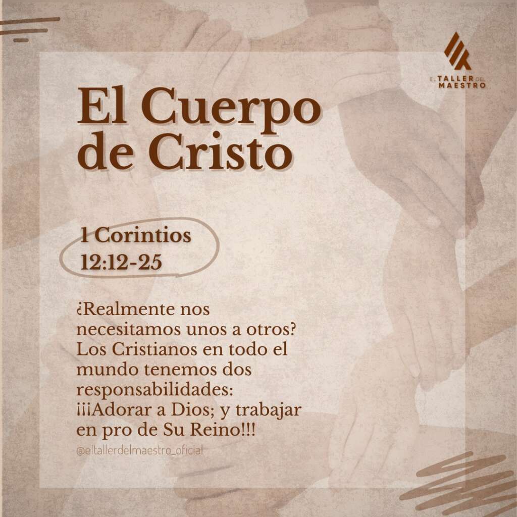 💒 EL CUERPO DE CRISTO 💒