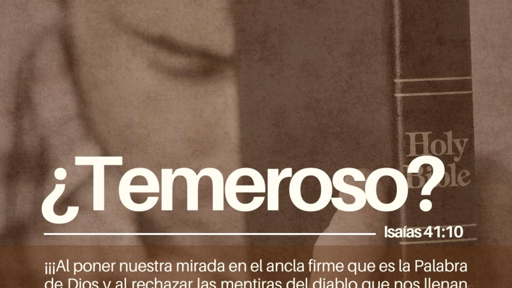 ¿TEMEROSO?