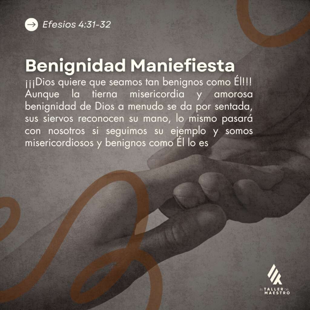 BENIGNIDAD MANIFIESTA