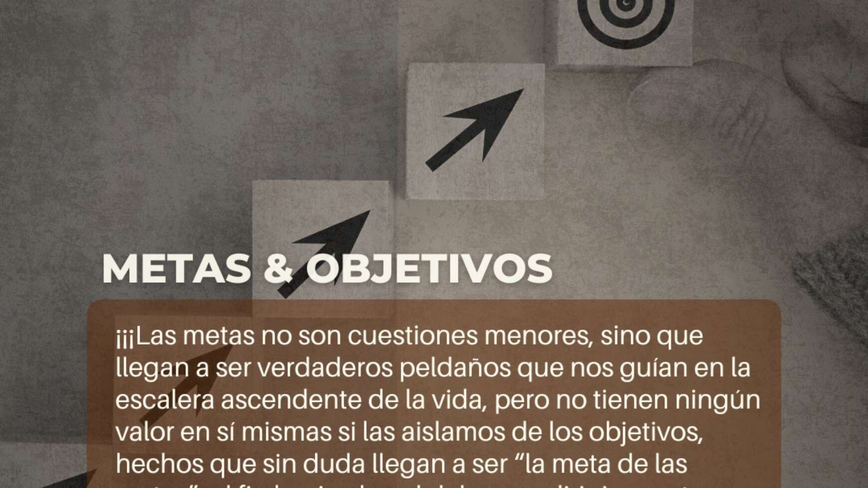 METAS & OBJETIVOS