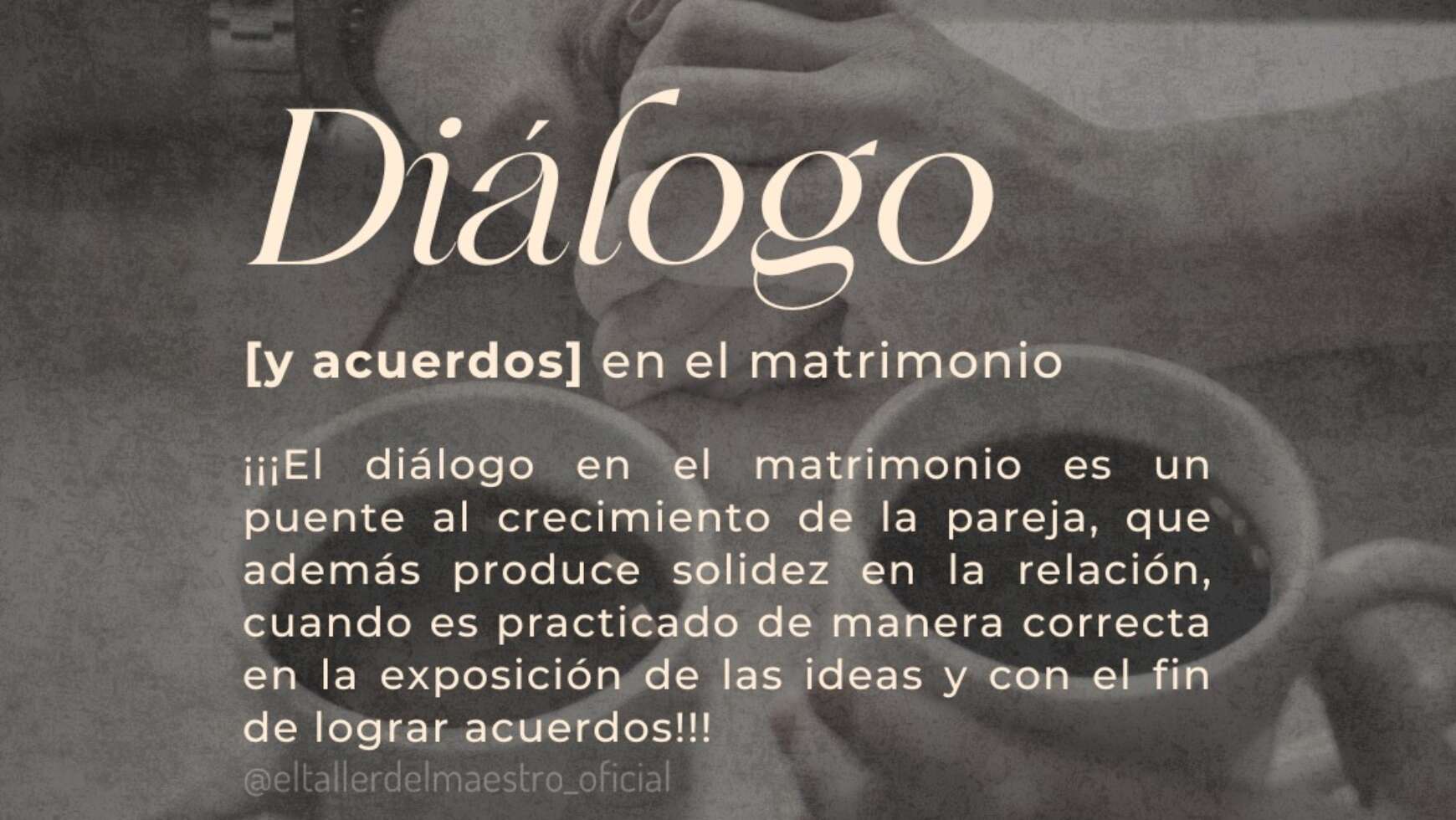 ⚤ DIÁLOGO Y ACUERDOS EN EL MATRIMONIO ⚤