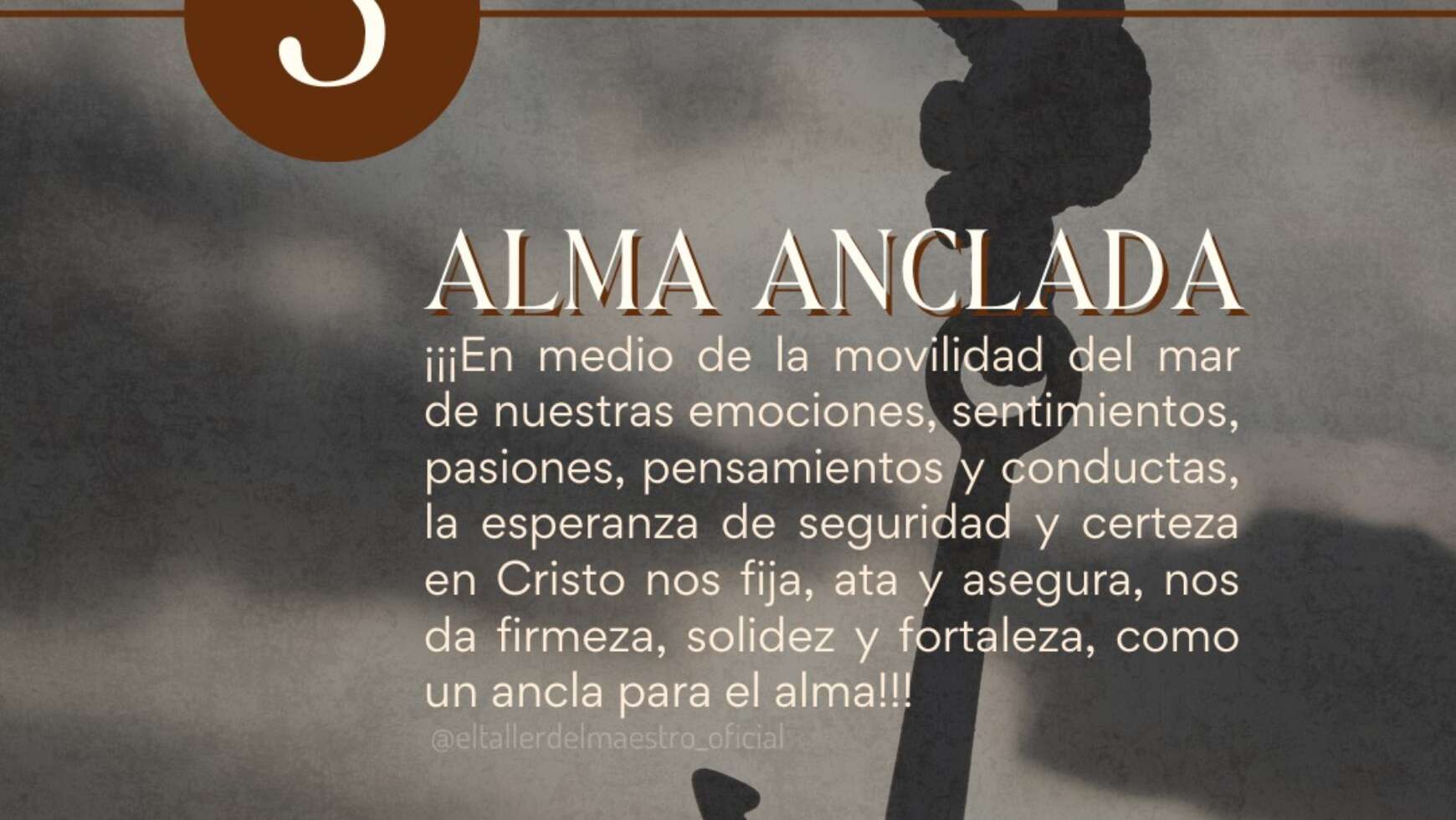 ALMA ANCLADA