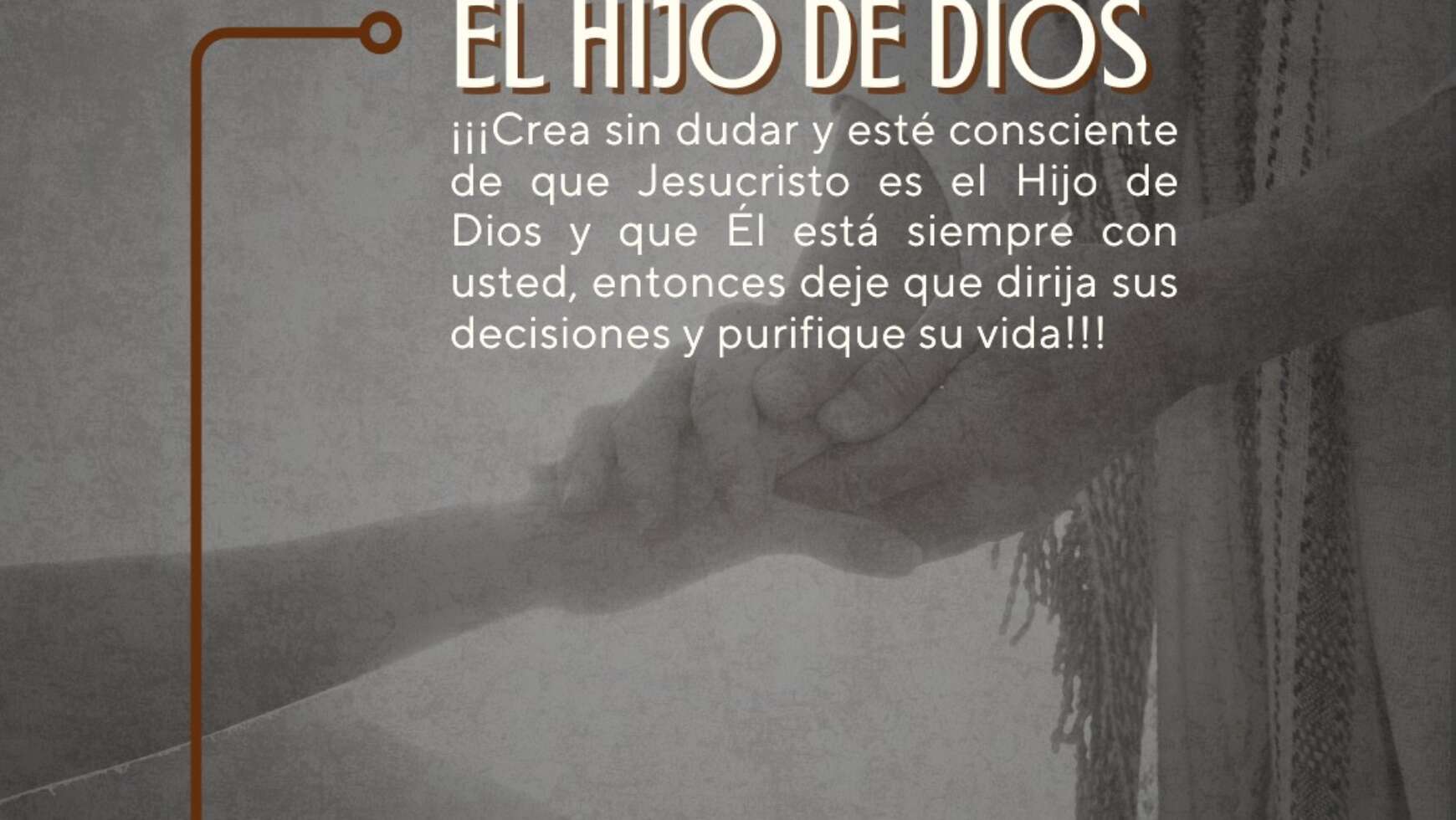 EL HIJO DE DIOS