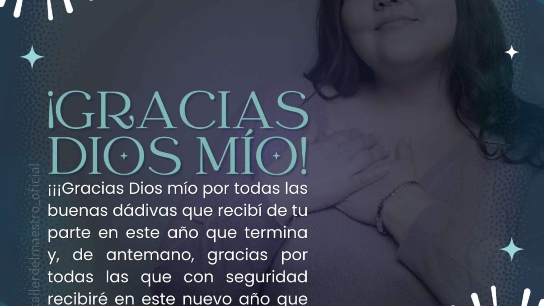 ¡GRACIAS DIOS MÍO!