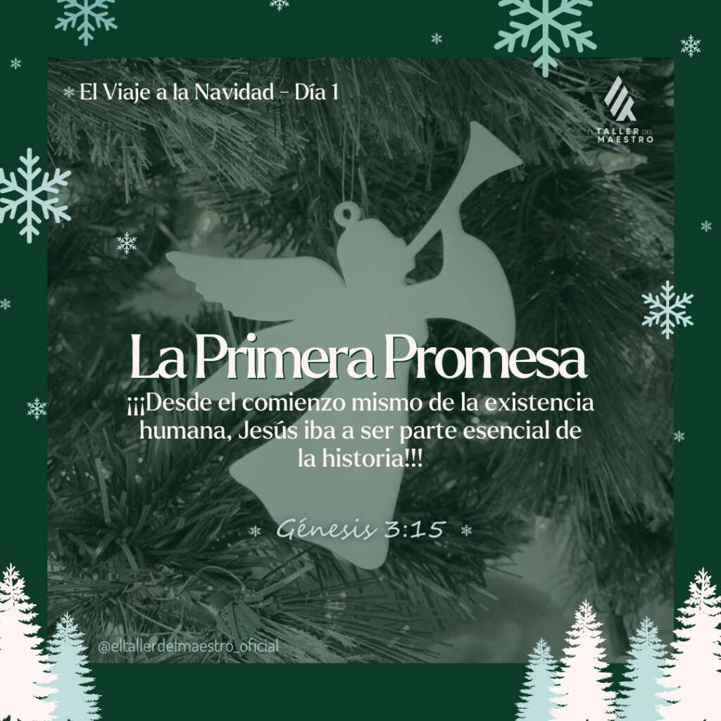 ❆ EL VIAJE A LA NAVIDAD 🎄                                          Día 1 - LA PRIMERA PROMESA