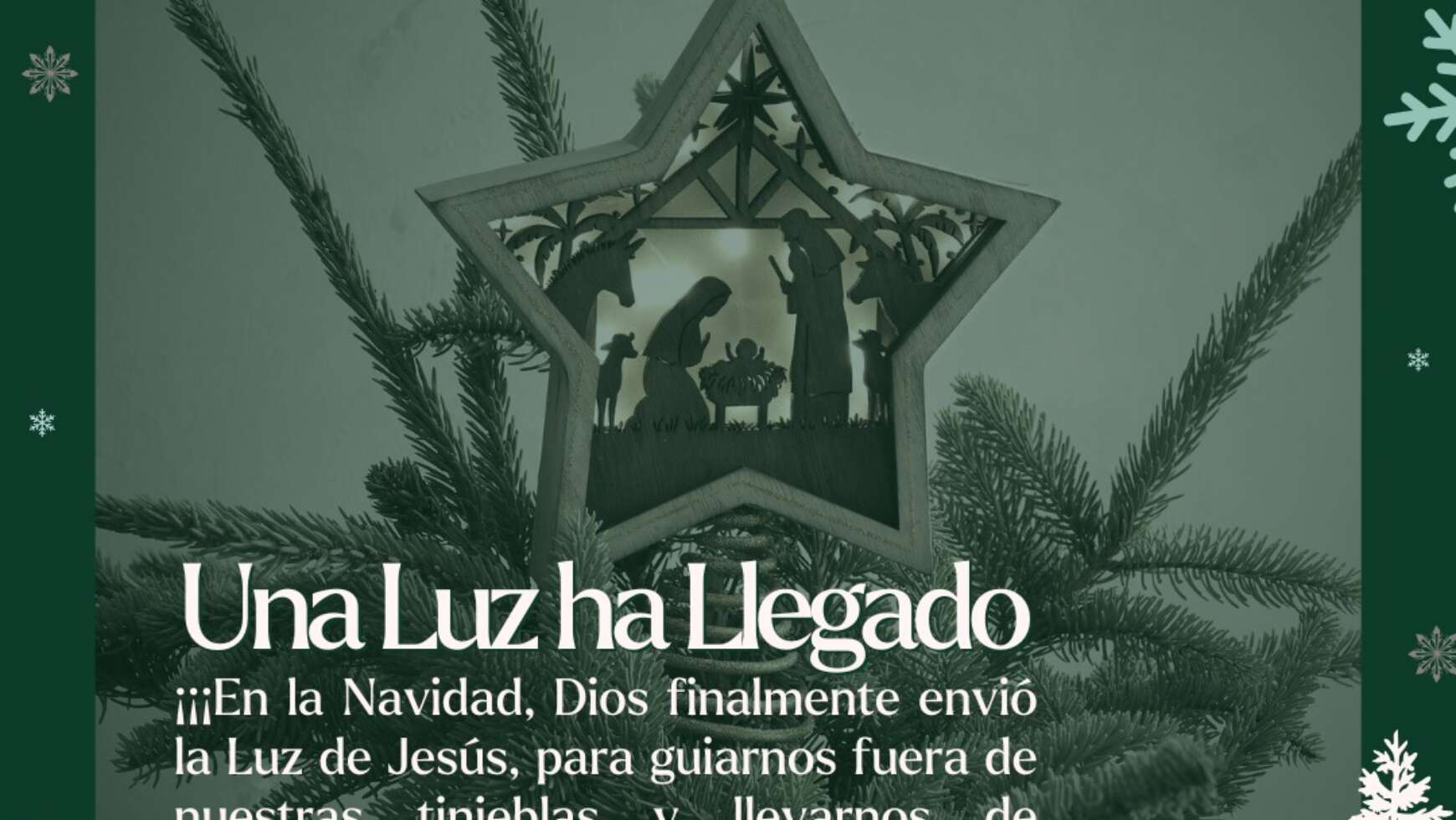 ❆ EL VIAJE A LA NAVIDAD 🎄                                          Día 25 – UNA LUZ HA LLEGADO