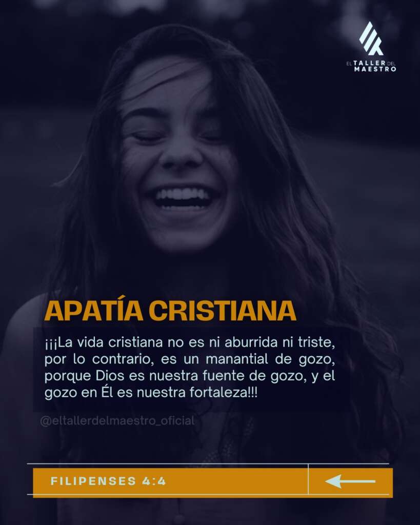 APATÍA CRISTIANA