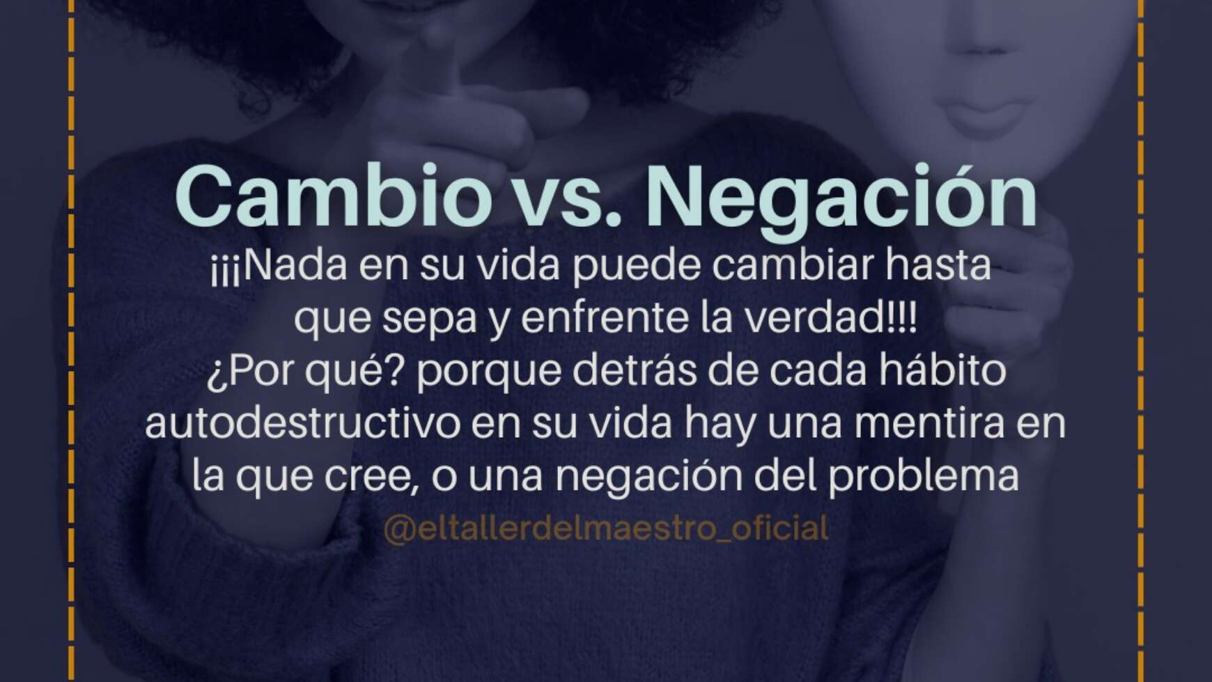 CAMBIO VS. NEGACIÓN