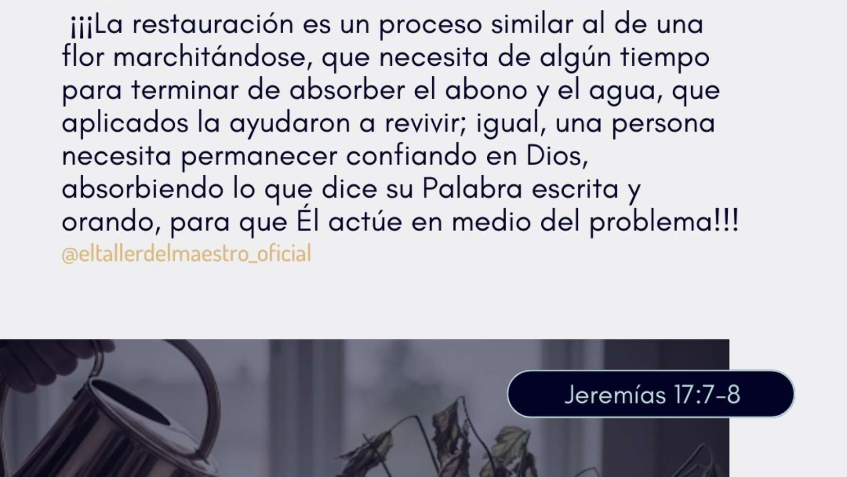 LA RESTAURACIÓN