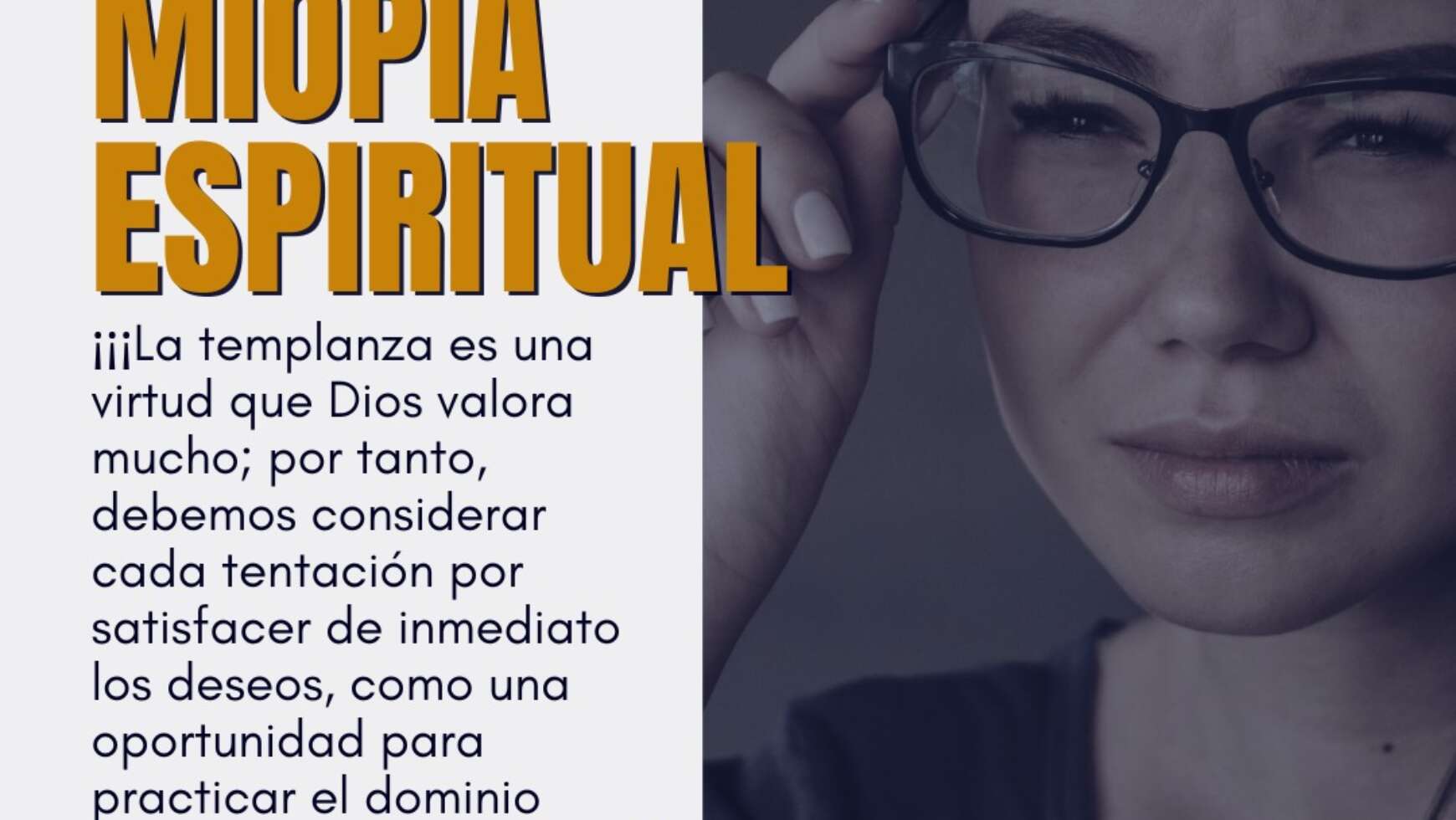 MIOPÍA ESPIRITUAL