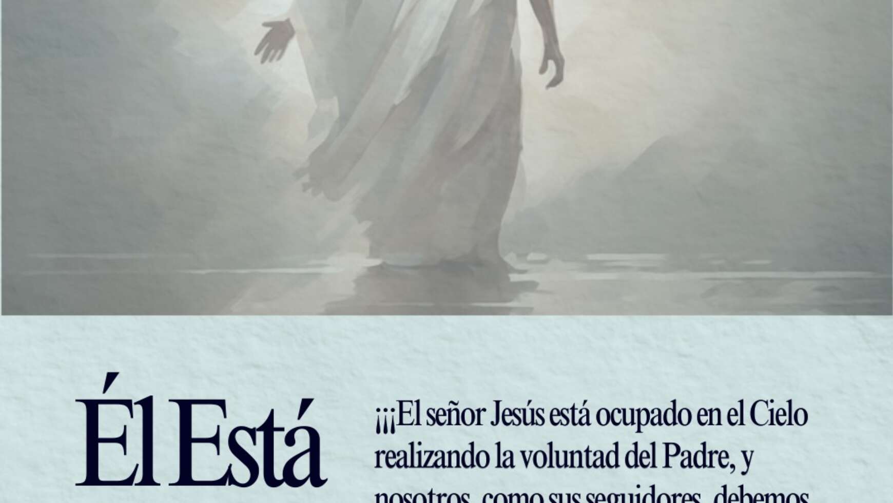 ÉL ESTÁ VIVO Y ACTIVO