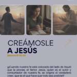 CREÁMOSLE A JESÚS