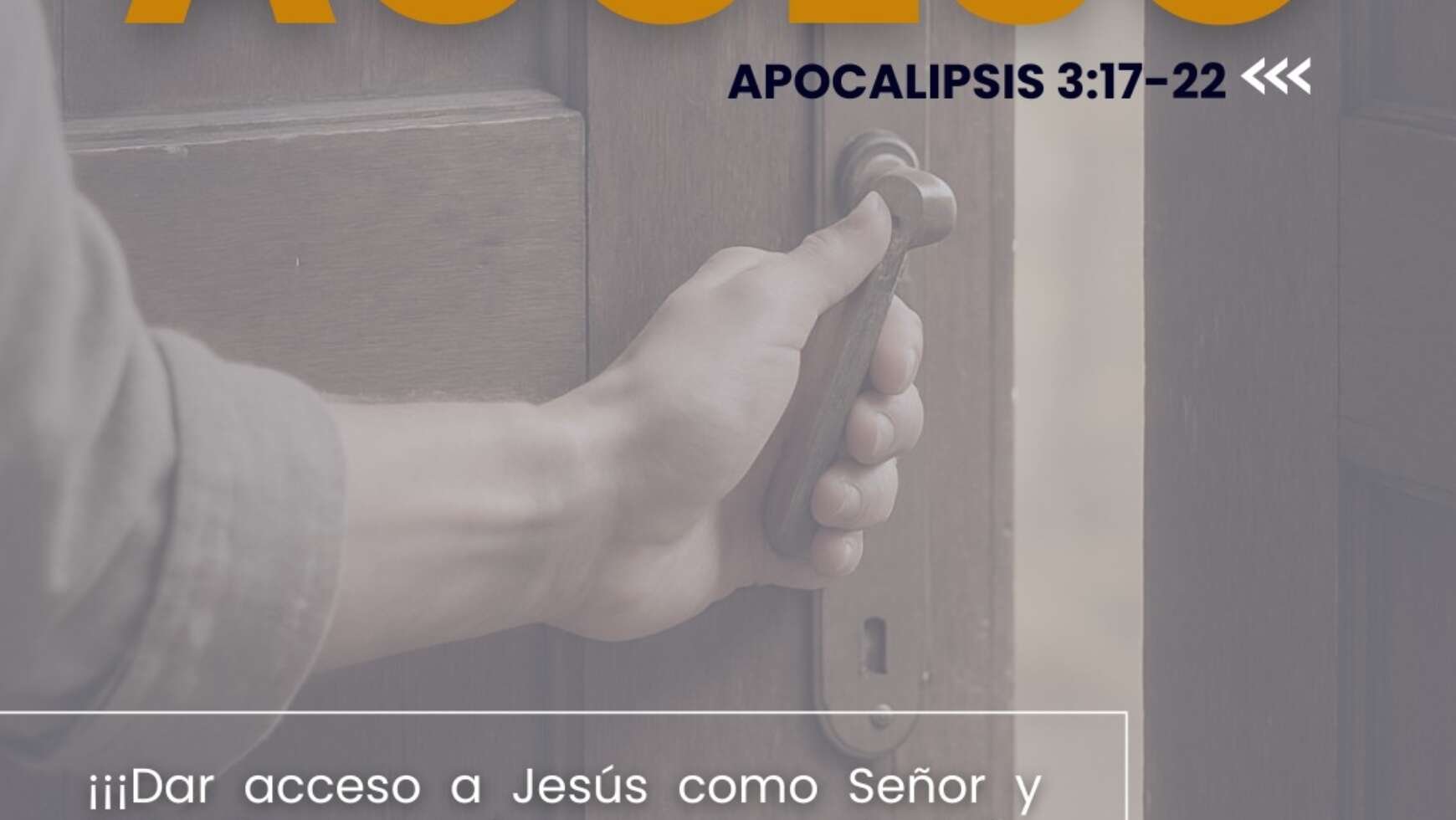 DÉMOSLE ACCESO