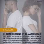 ⚤ EL TEMOR DAÑINO EN EL MATRIMONIO ⚤