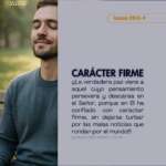 CARÁCTER FIRME