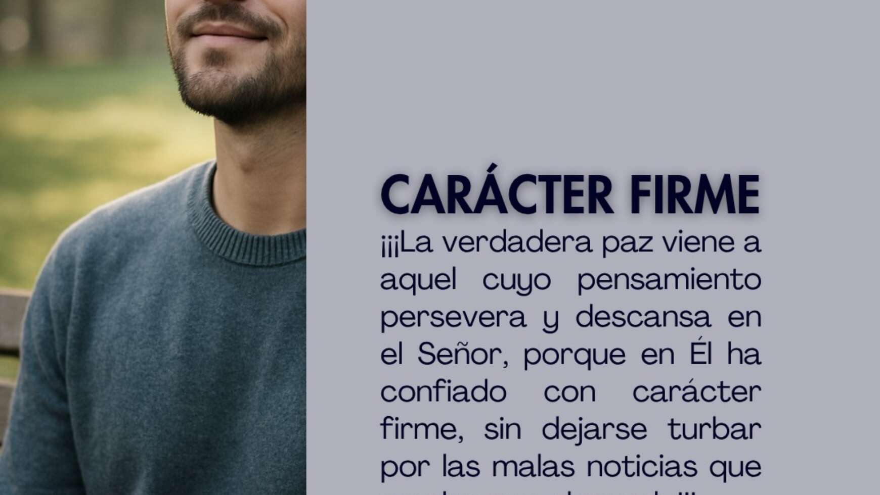 CARÁCTER FIRME