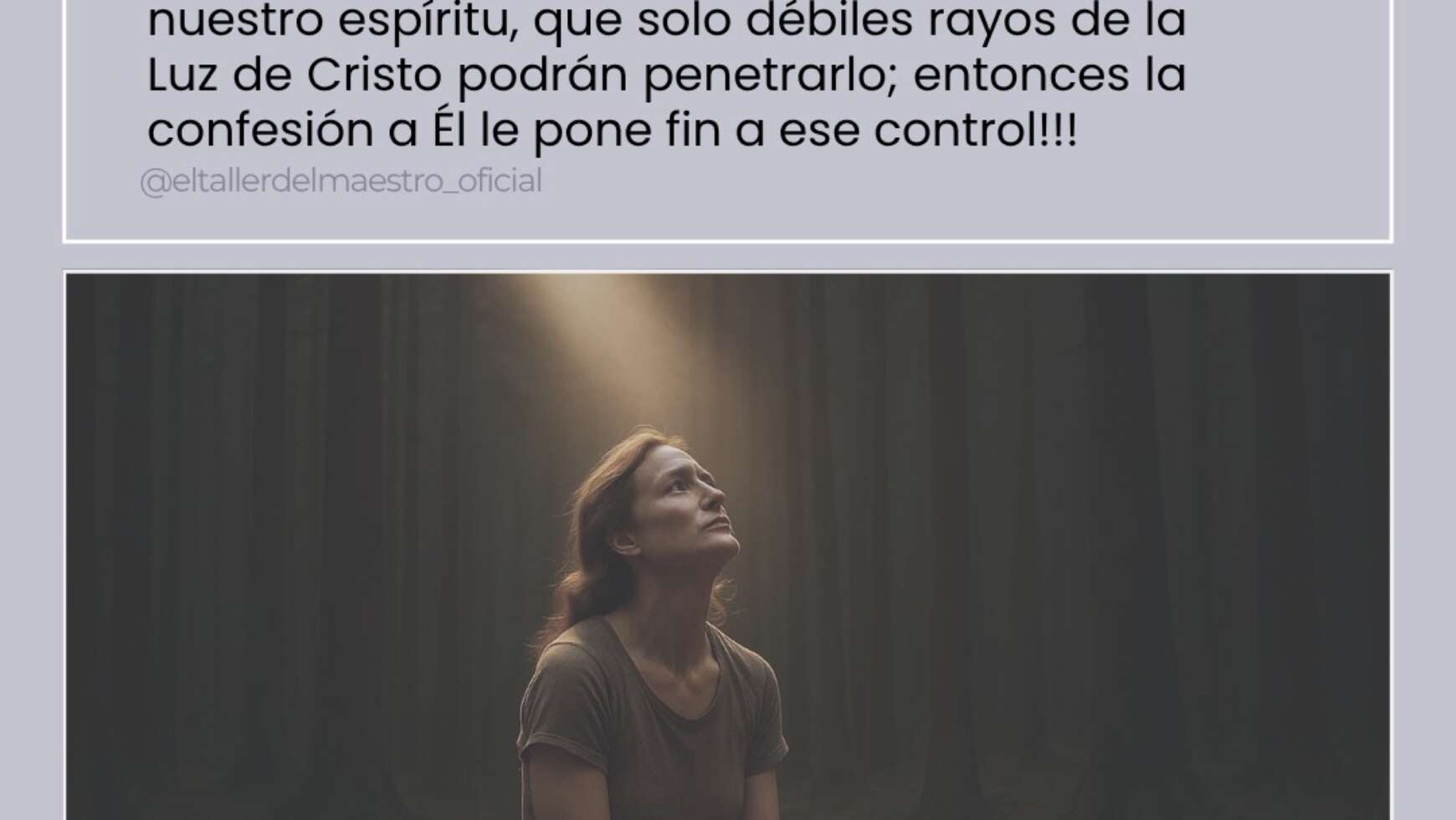 CONFESIÓN & LUZ