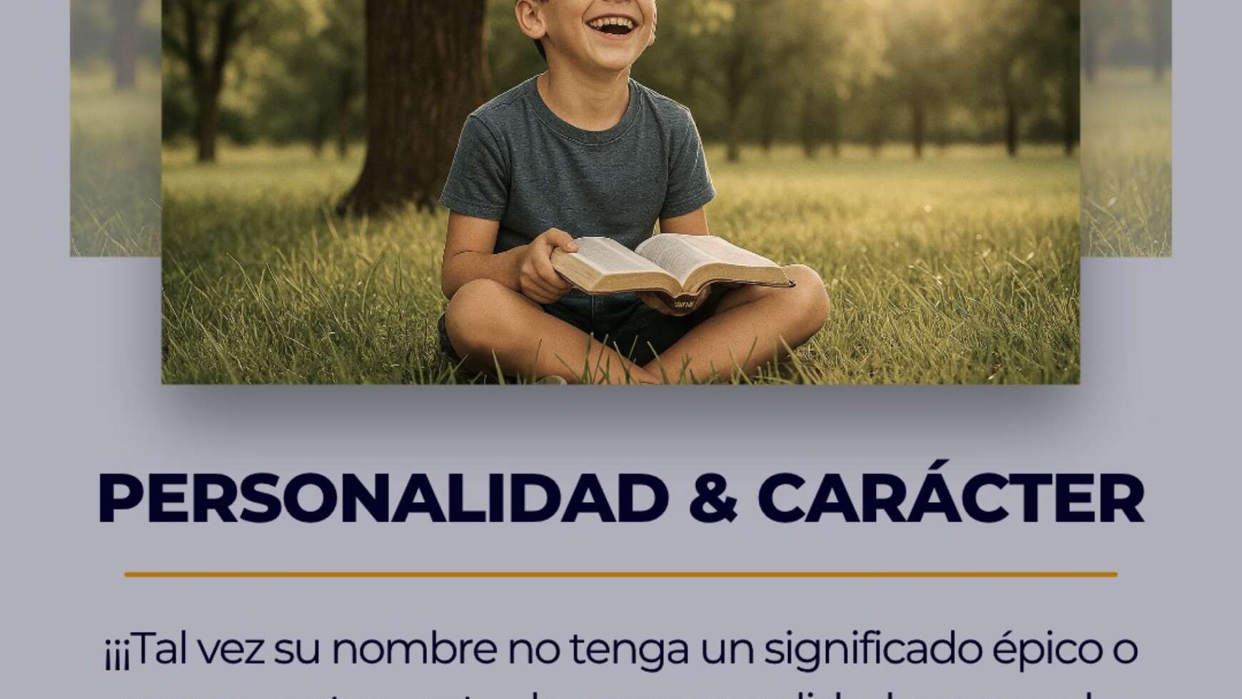 PERSONALIDAD & CARÁCTER