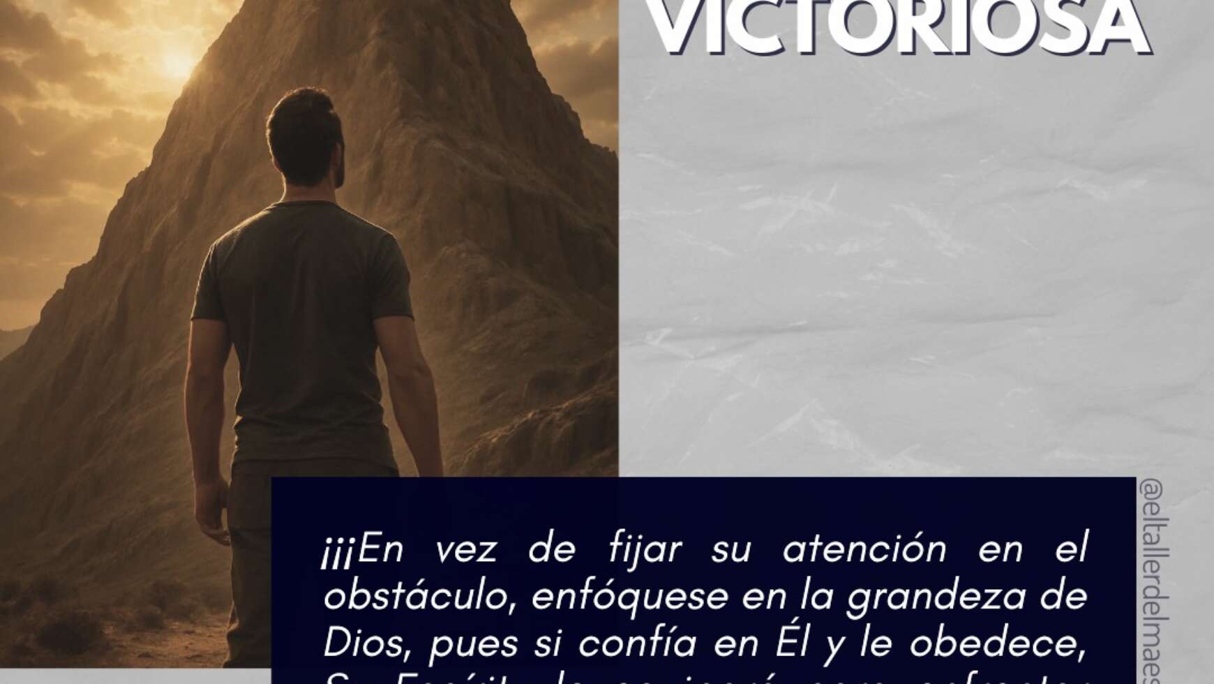 VIDA CRISTIANA VICTORIOSA