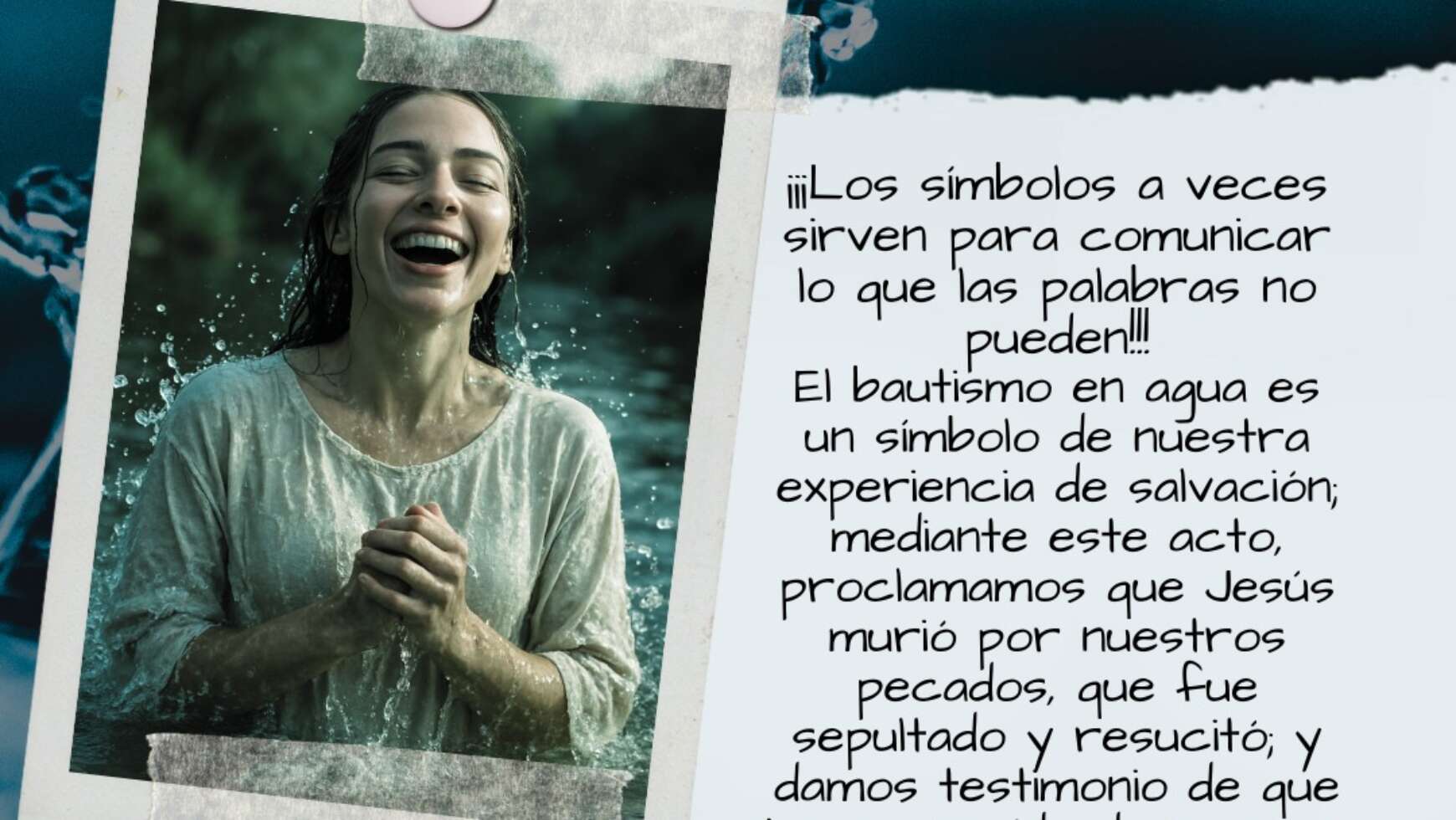 BAUTISMO & NUEVO NACIMIENTO