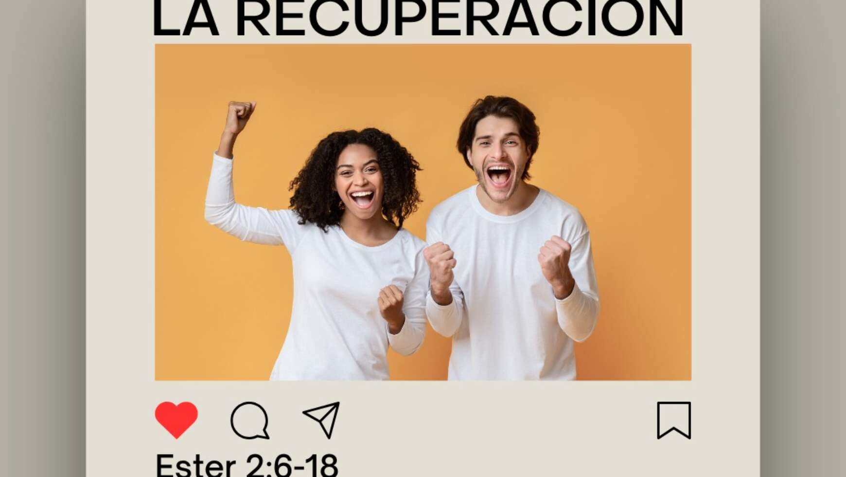 CELEBREMOS LA RECUPERACIÓN