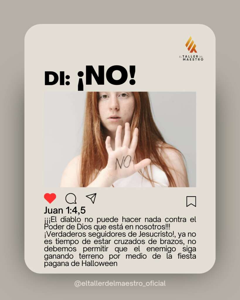DI: ¡NO!